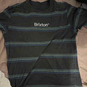 Brixton Mens Striped T Shirt